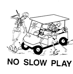 NO SLOW PLAY logo