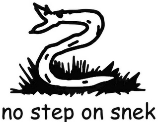 NO STEP ON SNEK logo