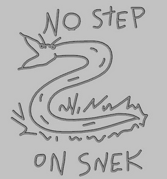 NO STEP ON SNEK logo