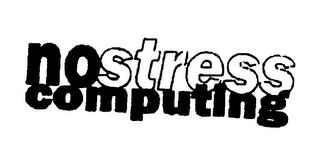 NO STRESS COMPUTING logo