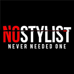 NO STYLIST NEVER NEEDED ONE logo