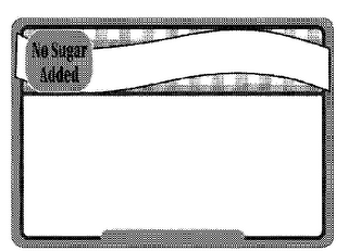 NO SUGAR ADDED logo