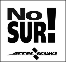NO SUR! ACCEL EXCHANGE logo