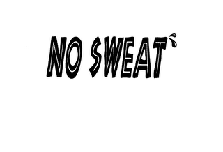 NO SWEAT' logo