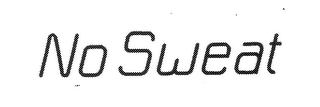 NO SWEAT logo