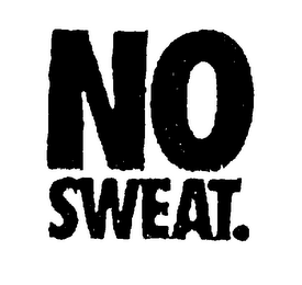 NO SWEAT. logo