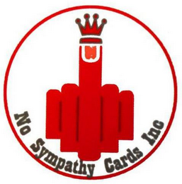 NO SYMPATHY CARDS INC. logo