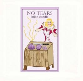 NO TEARS ONION CANDLE logo