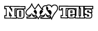 NO TELLS logo
