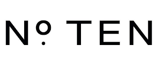 NO. TEN logo