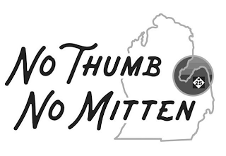 NO THUMB NO MITTEN M 25 logo