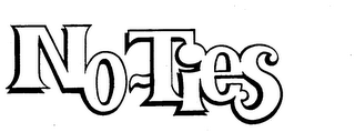 NO-TIES logo