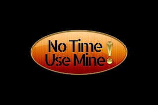 NO TIME USE MINE! logo