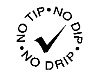 NO TIP NO DIP NO DRIP logo