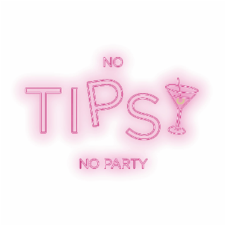 NO TIPSY NO PARTY logo