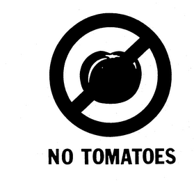 NO TOMATOES logo