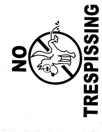 NO TRESPISSING logo