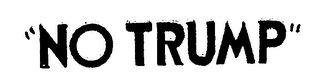 "NO TRUMP" logo