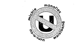 NO-U-TURN MICHIE MONOFLEX WAISTBAND U logo