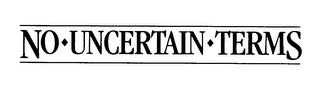 NO-UNCERTAIN-TERMS logo