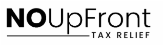 NO UPFRONT TAX RELIEF logo
