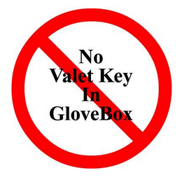 NO VALET KEY IN GLOVEBOX logo