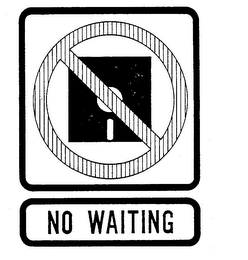 NO WAITING logo
