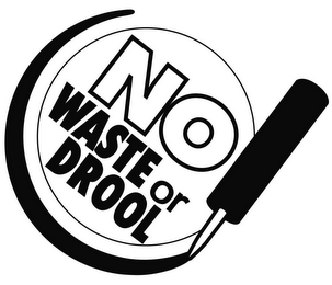 NO WASTE OR DROOL logo
