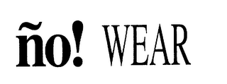 NO! WEAR logo