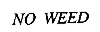 NO WEED logo