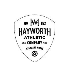 NO WH 152 HAYWORTH ATHLETIC USA COMPANY COL STANDARD MODEL logo