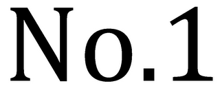 NO.1 logo