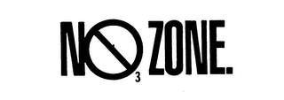 NO3 ZONE. logo