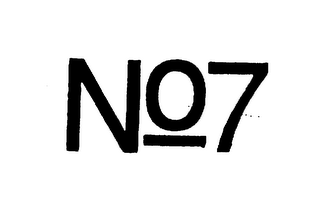 NO7 logo