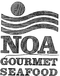 NOA GOURMET SEAFOOD logo
