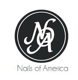 NOA NAILS OF AMERICA logo