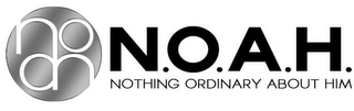NOAH N.O.A.H. NOTHING ORDINARY ABOUT HIM logo