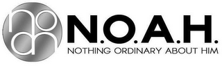 NOAH N.O.A.H NOTHING ORDINARY ABOUT HIM logo