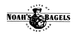 NOAH'S BAGELS A TASTE OF OLD NEW YORK logo