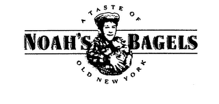 NOAH'S BAGELS A TASTE OF OLD NEW YORK logo