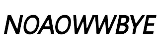 NOAOWWBYE logo