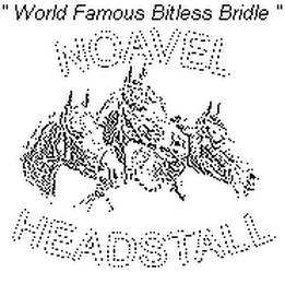 NOAVEL HEADSTALL "WORLD FAMOUS BITLESS BRIDLE" logo