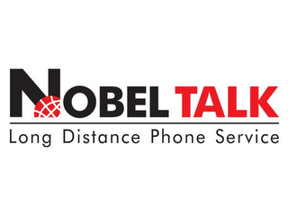 NOBELTALK LONG DISTANCE PHONE SERVICE logo