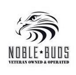 NOBLE BUDS VETERAN OWNED & OPERATED logo