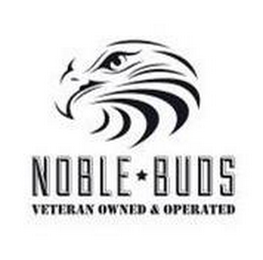 NOBLE BUDS VETERAN OWNED & OPERATED logo