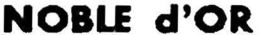 NOBLE D'OR logo