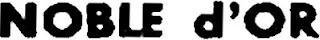 NOBLE D'OR logo
