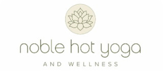 NOBLE HOT YOGA AND WELLNESS logo