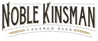 NOBLE KINSMAN LAGERED BEER logo
