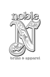 NOBLE N BRIMS & APPAREL logo